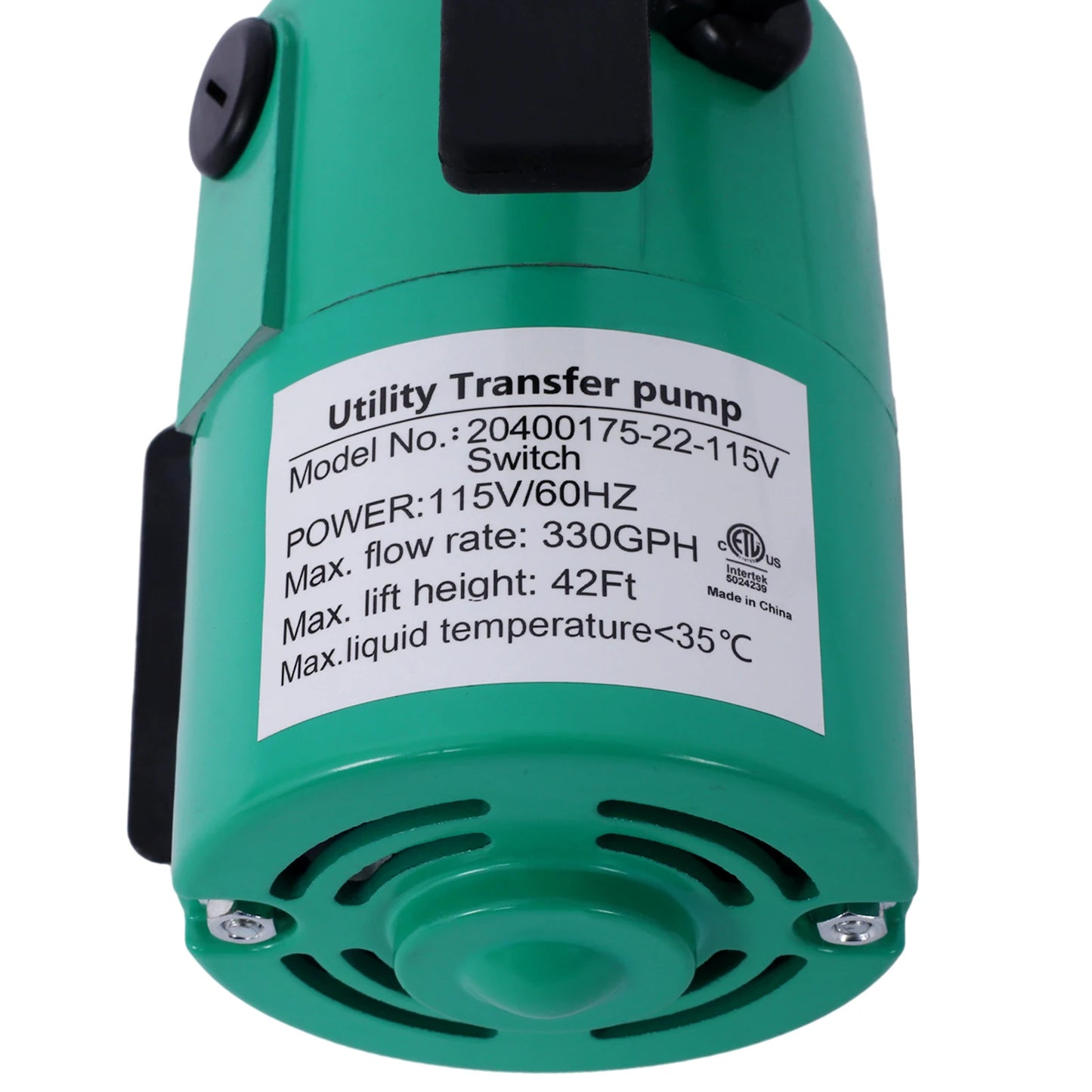 Water Transfer Pump