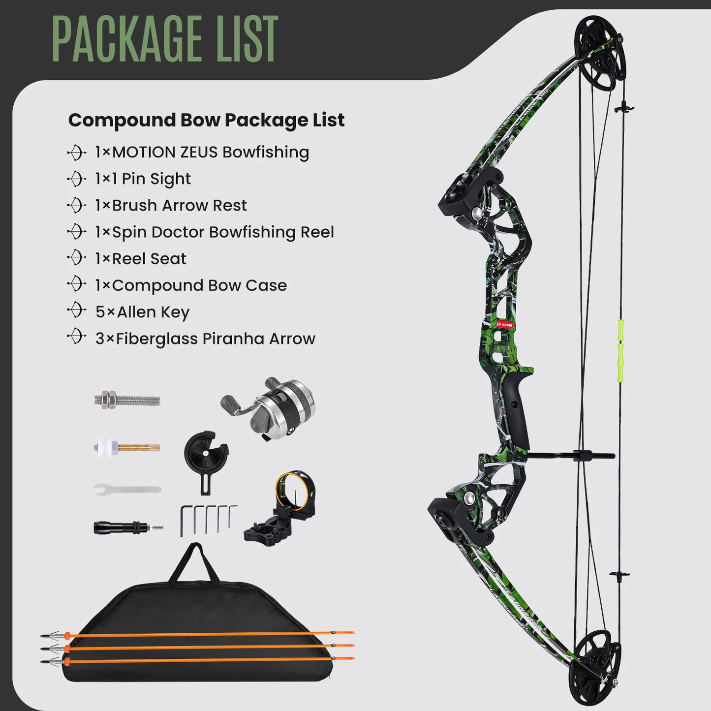 Bowfishing Bow Kit