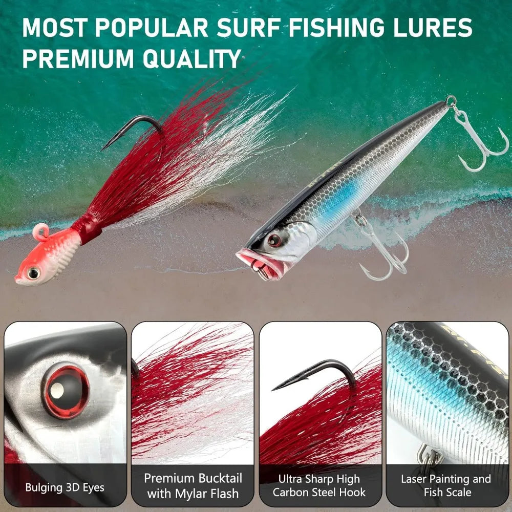 Surf rod and reel