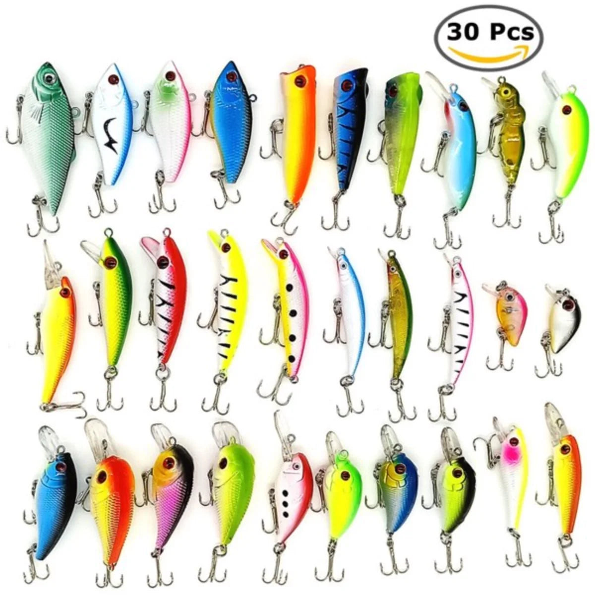 30PCS Fishing Lures
