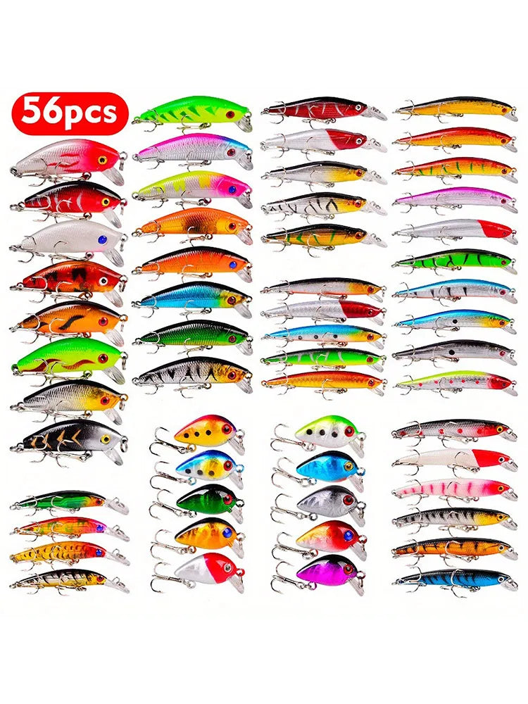 56 Pieces/lure Set