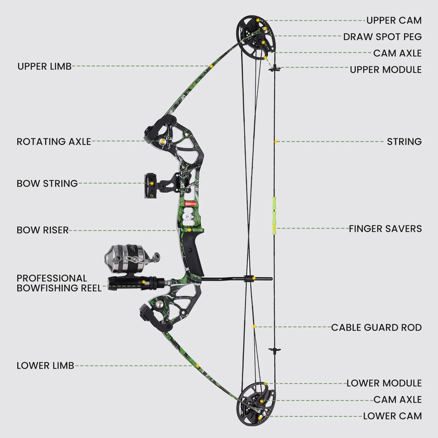 Bowfishing Bow Kit