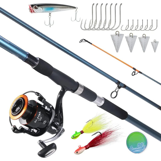 Surf rod and reel