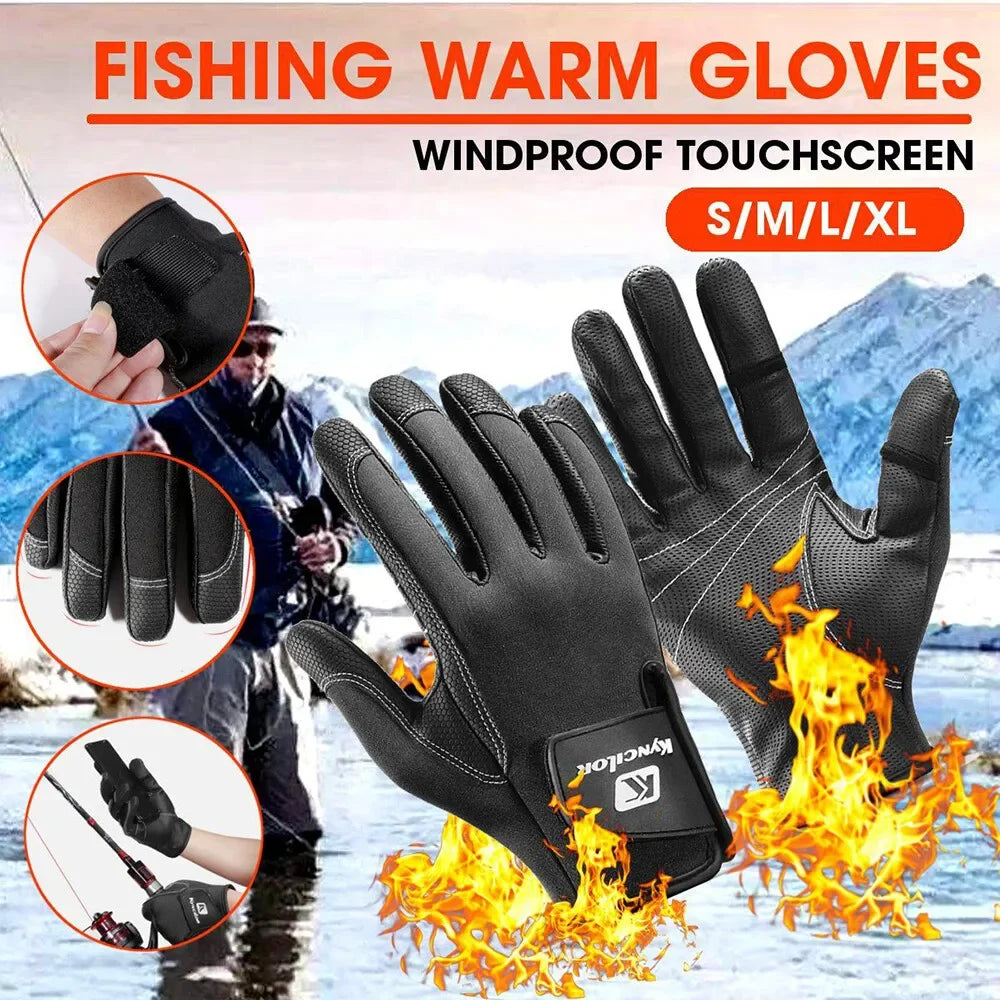 Fingerless Fishing Gloves