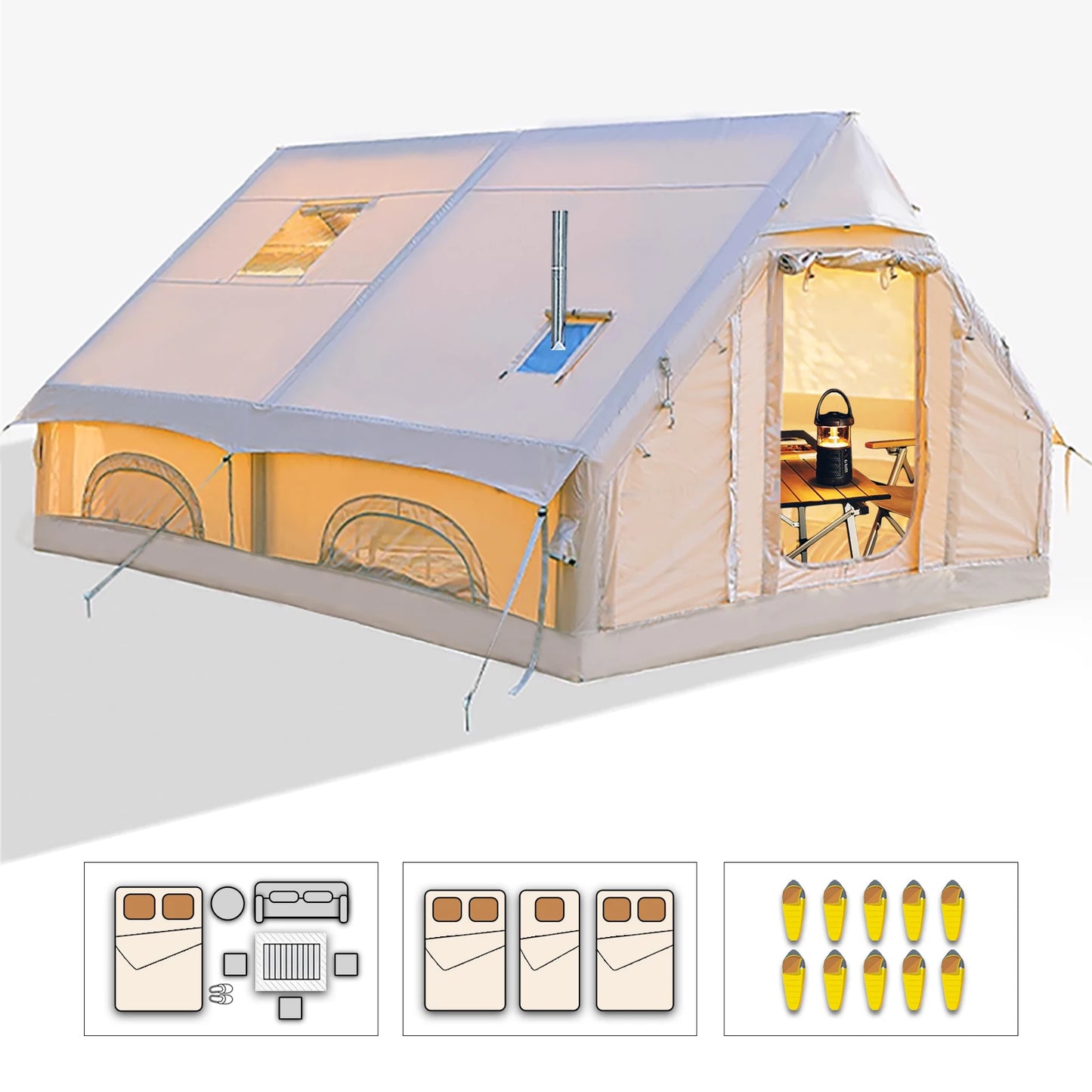 Inflatable Tents