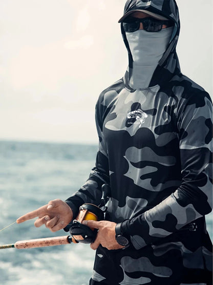 Long Sleeve Fishing Hoodie