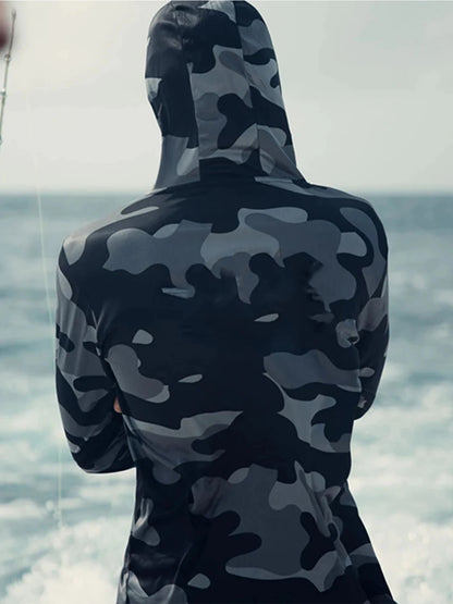 Long Sleeve Fishing Hoodie