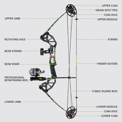 Bowfishing Bow Kit