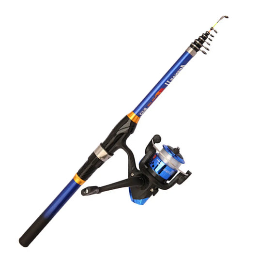 Telescopic fishing rod
